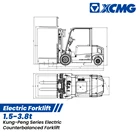 Forklift Elektrik 1.5 Ton Counterbalanced XCMG 2